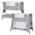 Дитяче ліжечко CARRELLO Aria CRL-16401 Silver Grey