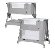 Дитяче ліжечко CARRELLO Aria CRL-16401 Silver Grey