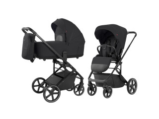 Коляска универсальная CARRELLO Alfa CRL-6522 (2in1) Rock Black /1/