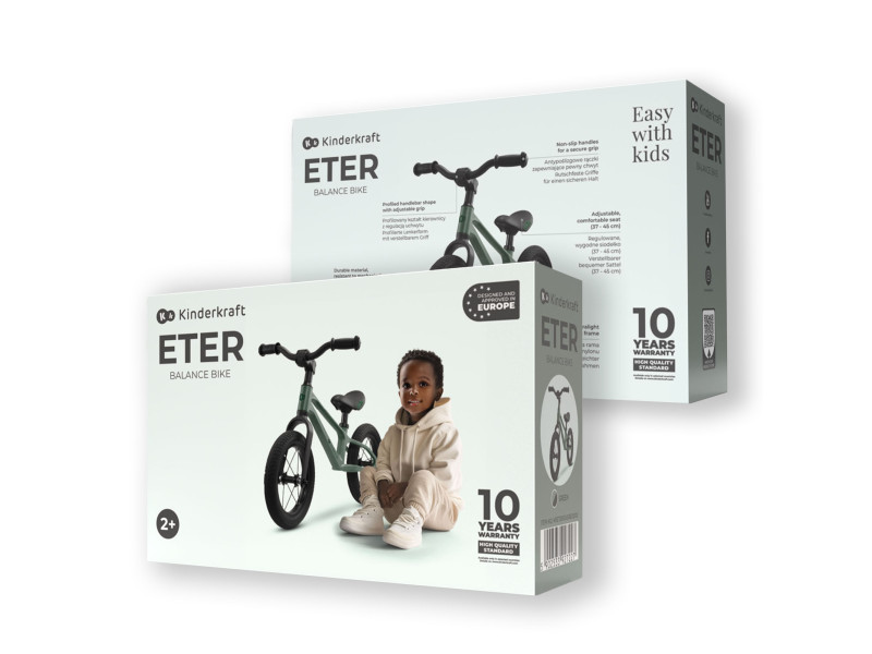 Беговел Kinderkraft Eter Green (KRETER00GRE0000), Фото 6