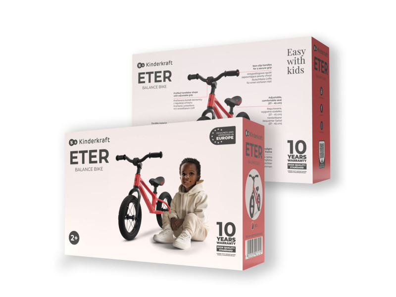 Біговел Kinderkraft Eter Red (KRETER00RED0000), Фото 6