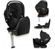 База з автокріслом Lionelo MOXIE I-SIZE SET BLACK CARBON