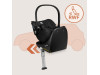 База з автокріслом Lionelo MOXIE I-SIZE SET BLACK CARBON, Фото 9