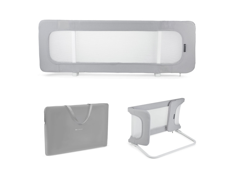 Захисна бар`єрка для ліжка Kinderkraft Guard and Dream Grey (KAGUDR00LGR0000), Фото 1