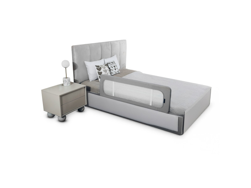 Захисна бар`єрка для ліжка Kinderkraft Guard and Dream Grey (KAGUDR00LGR0000), Фото 13