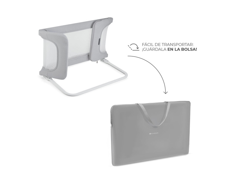 Захисна бар`єрка для ліжка Kinderkraft Guard and Dream Grey (KAGUDR00LGR0000), Фото 16