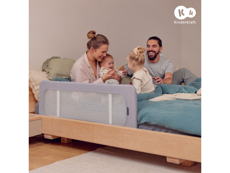 Захисна бар`єрка для ліжка Kinderkraft Guard and Dream Grey (KAGUDR00LGR0000), Фото 6