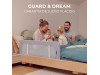 Защитная барьерка для кровати Kinderkraft Guard and Dream Black (KAGUDR00BLK0000), Фото 32