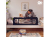 Защитная барьерка для кровати Kinderkraft Guard and Dream Black (KAGUDR00BLK0000), Фото 24