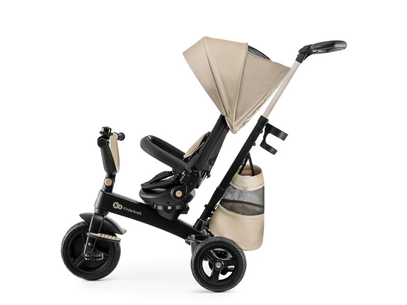 Триколісний велосипед Kinderkraft Easytwist Beige (KREASY00BEG0000), Фото 12