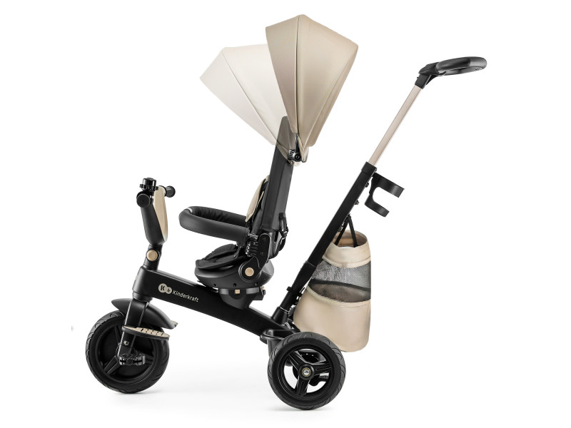 Триколісний велосипед Kinderkraft Easytwist Beige (KREASY00BEG0000), Фото 5
