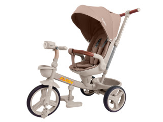 Триколёсный велосипед TILLY FLASH T-3812 DARK BEIGE /1/