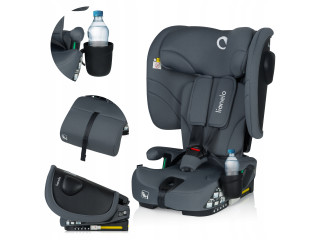 Дитяче автокрісло Lionelo NELLY I-SIZE GREY GRAPHITE