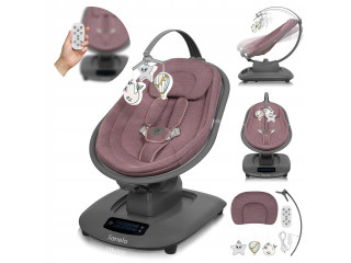 Крісло-гойдалка Lionelo BLOSSOM PINK MAUVE