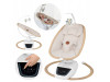 Крісло-гойдалка Lionelo OLIVIA BEIGE NATURAL, Фото 7