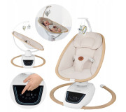Кресло-качалка Lionelo OLIVIA BEIGE NATURAL