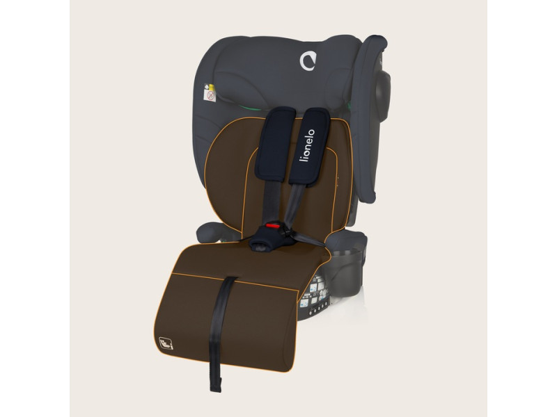 Дитяче автокрісло Lionelo NELLY I-SIZE BLACK CARBON, Фото 4