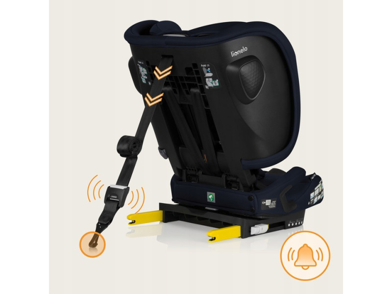 Дитяче автокрісло Lionelo NELLY I-SIZE BLACK CARBON, Фото 3