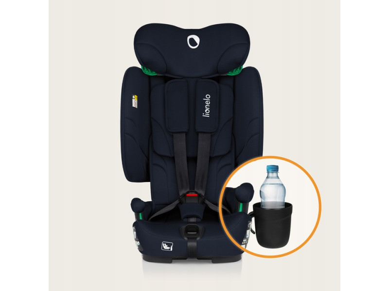 Дитяче автокрісло Lionelo NELLY I-SIZE BLACK CARBON, Фото 8