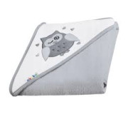 Полотенце с капюшоном Akuku A1248 100x100 см Сірий