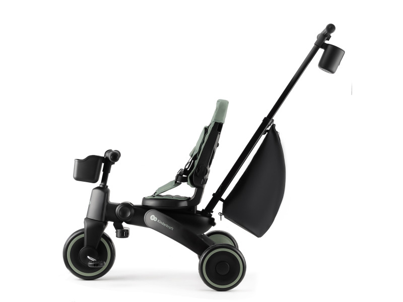 Триколісний велосипед Kinderkraft Jazz 2 Green (KRJAZZ02GRE0000), Фото 11