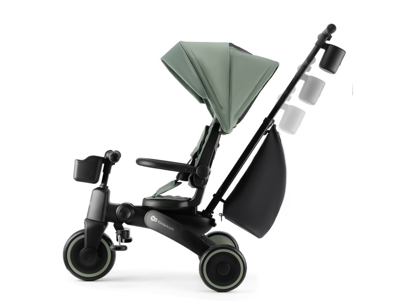 Триколісний велосипед Kinderkraft Jazz 2 Green (KRJAZZ02GRE0000), Фото 8