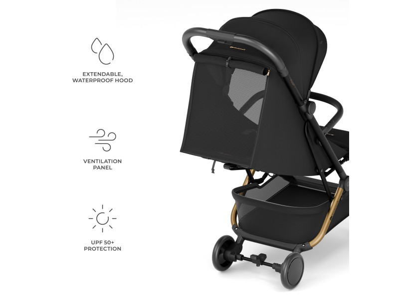 Прогулянкова коляска Kinderkraft Pilot 2 Midnight Black (SPILO02BLK0000), Фото 14