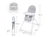 Стільчик для годування Kinderkraft Binci Light Grey (KHBINC00LGR0000), Фото 11