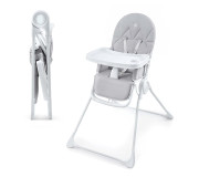 Стульчик для кормления Kinderkraft Binci Light Grey (KHBINC00LGR0000)