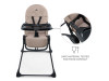 Стільчик для годування Kinderkraft Binci Beige (KHBINC00BEG0000), Фото 9