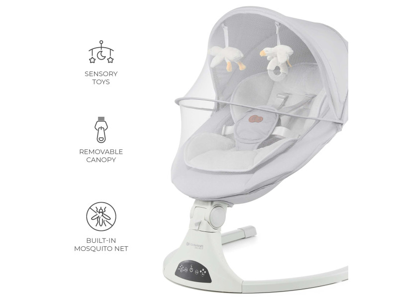 Кресло-качалка Kinderkraft Tulsy Gray (KBTULS00GRY0000), Фото 10