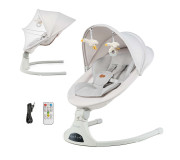 Крісло-гойдалка Kinderkraft Tulsy Beige (KBTULS00BEG0000)
