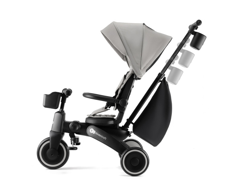 Триколісний велосипед Kinderkraft Jazz 2 Grey (KRJAZZ02GRY0000), Фото 8