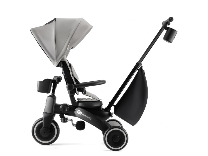 Триколісний велосипед Kinderkraft Jazz 2 Grey (KRJAZZ02GRY0000), Фото 9