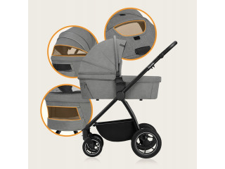 Універсальна коляска 2 в 1 Lionelo MERIL 2IN1 GREY STONE