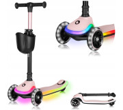 Дитячий самокат Lionelo MEY PINK ROSE Дитячий самокат Lionelo MEY PINK ROSE