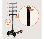 Дитячий самокат Lionelo MEY BLACK ONYX Дитячий самокат Lionelo MEY BLACK ONYX