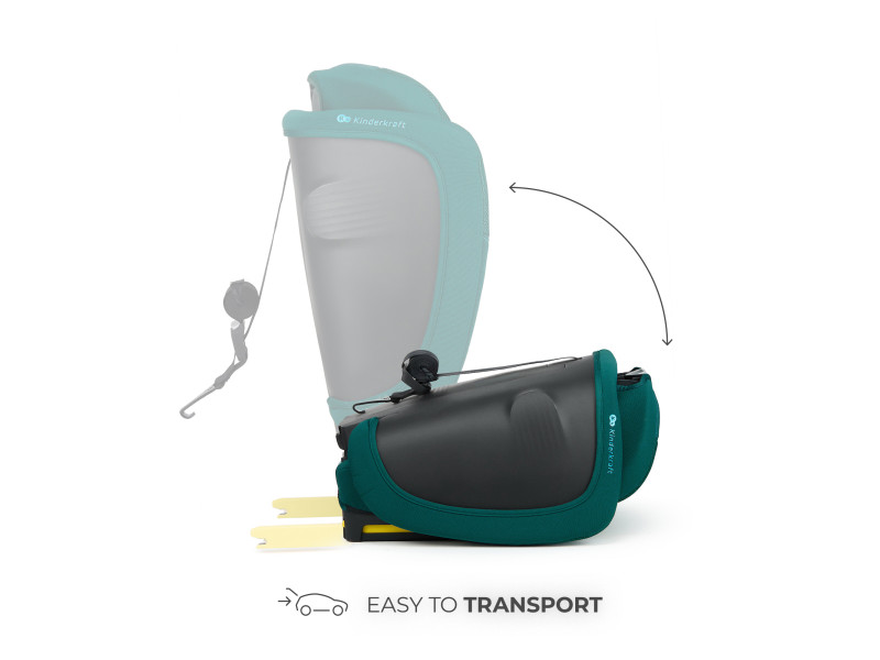 Автокресло Kinderkraft Fix2Go i-Size Green (KCFI2GO0GRE0000), Фото 11
