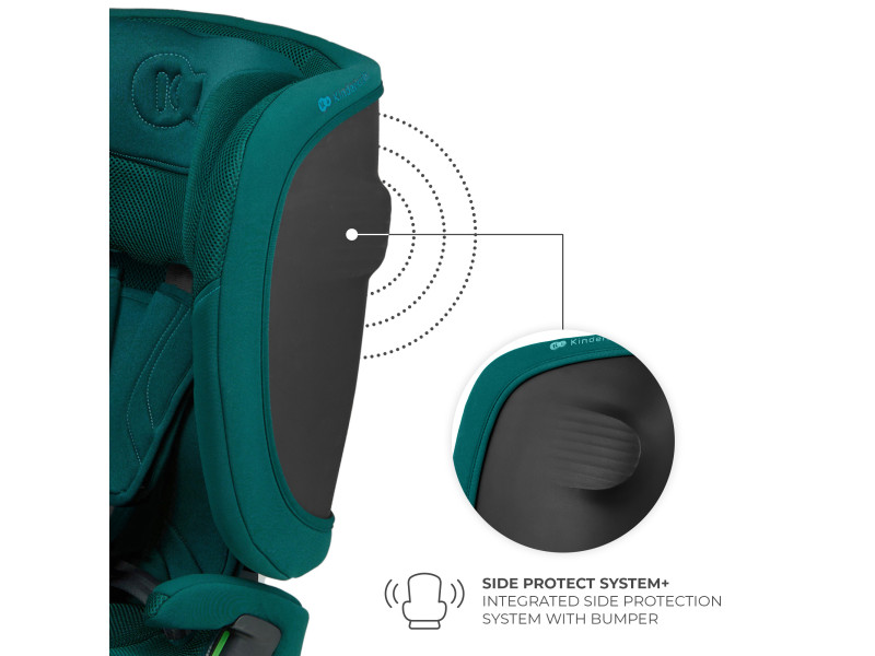 Автокресло Kinderkraft Fix2Go i-Size Green (KCFI2GO0GRE0000), Фото 14