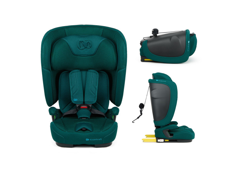 Автокресло Kinderkraft Fix2Go i-Size Green (KCFI2GO0GRE0000), Фото 3
