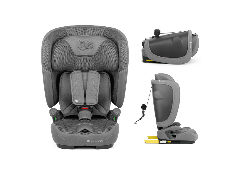 Автокрісло Kinderkraft Fix2Go i-Size Grey (KCFI2GO0GRY0000), Фото 13