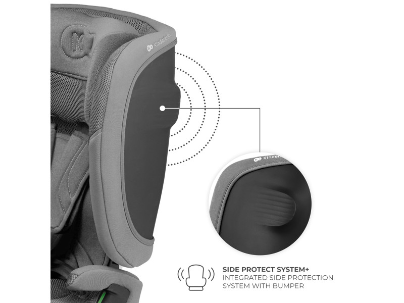 Автокрісло Kinderkraft Fix2Go i-Size Grey (KCFI2GO0GRY0000), Фото 10