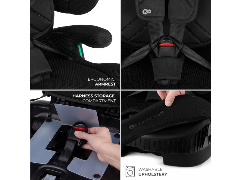 Автокрісло Kinderkraft Fix2Go i-Size Black (KCFI2GO0BLK0000), Фото 4