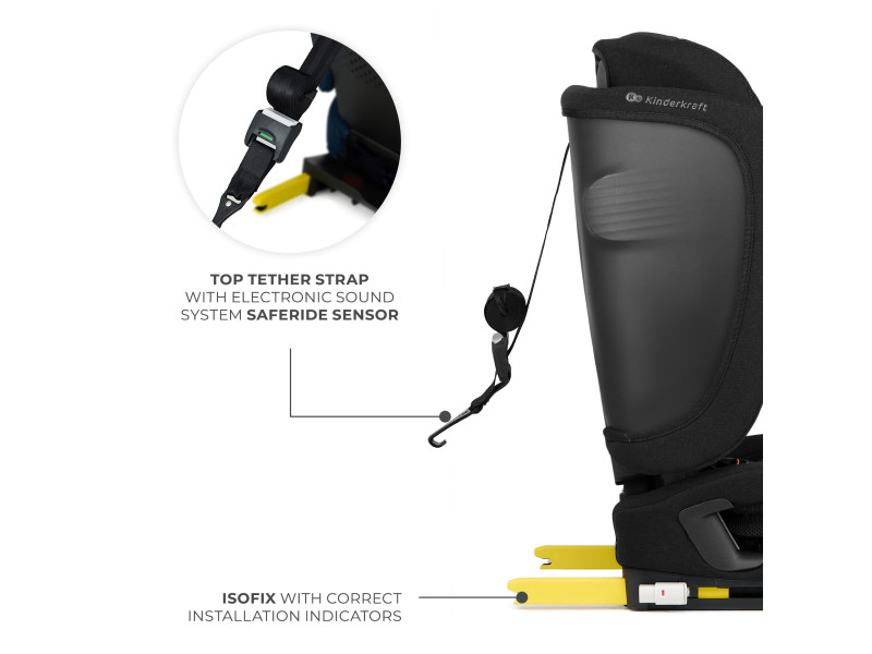 Автокрісло Kinderkraft Fix2Go i-Size Black (KCFI2GO0BLK0000), Фото 9