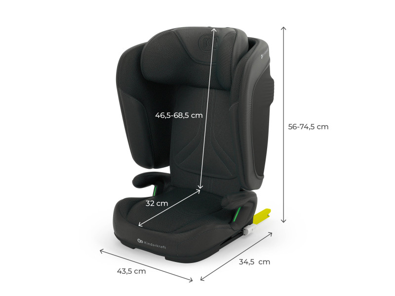 Автокрісло Kinderkraft Unity 2 i-Size Black (KCUNIT02BLK0000), Фото 9