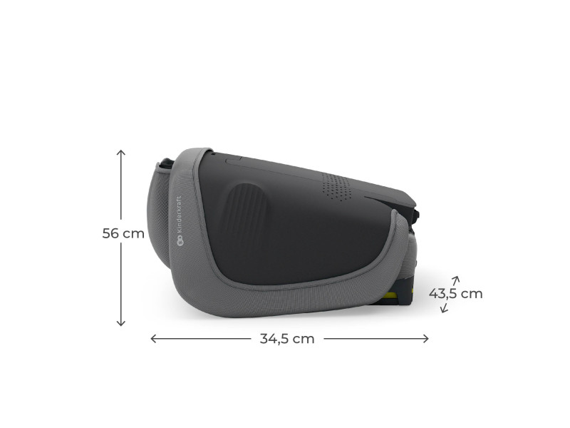 Автокрісло Kinderkraft Unity 2 i-Size Grey (KCUNIT02GRY0000), Фото 3