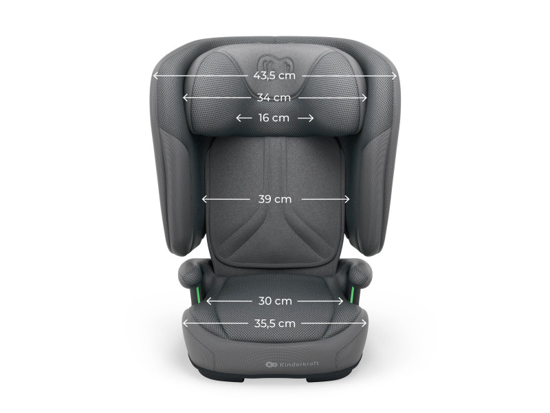 Автокрісло Kinderkraft Unity 2 i-Size Grey (KCUNIT02GRY0000), Фото 7