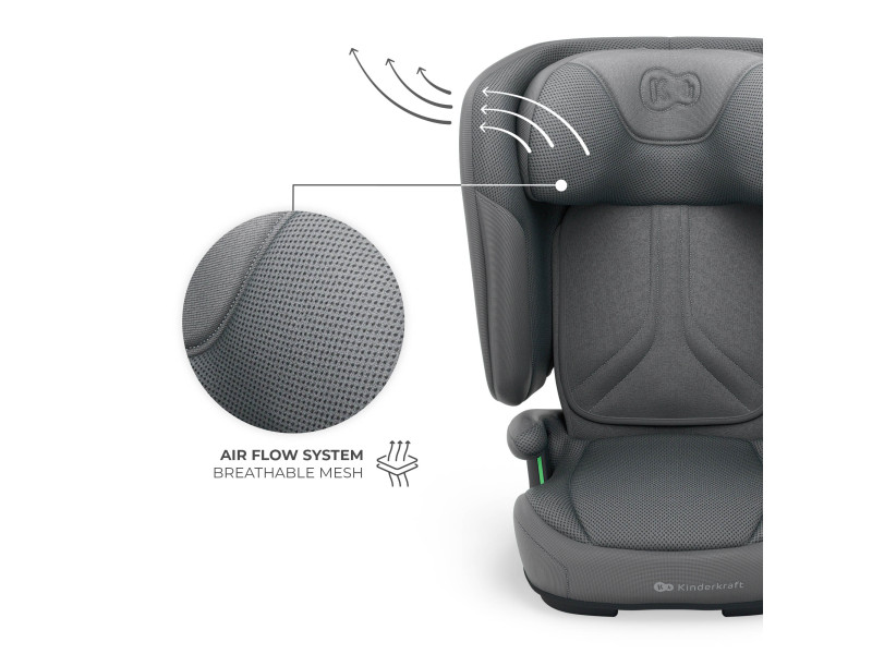 Автокрісло Kinderkraft Unity 2 i-Size Grey (KCUNIT02GRY0000), Фото 9