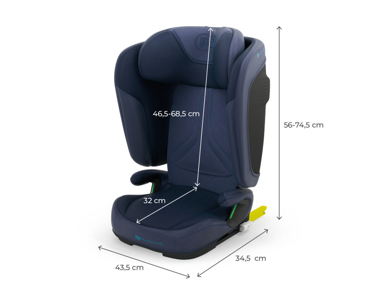 Автокрісло Kinderkraft Unity 2 i-Size Navy (KCUNIT02NAV0000), Фото 8