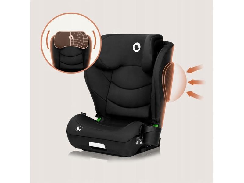 Дитяче автокрісло Lionelo NEAL I-SIZE BLACK CARBON, Фото 4